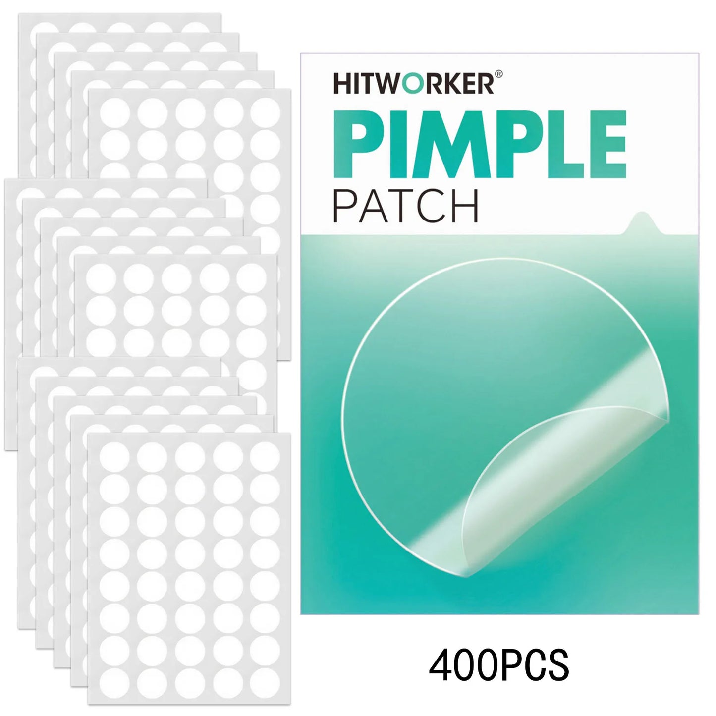 Invisible Waterproof Hydrocolloid Acne Patches – All Skin Types
