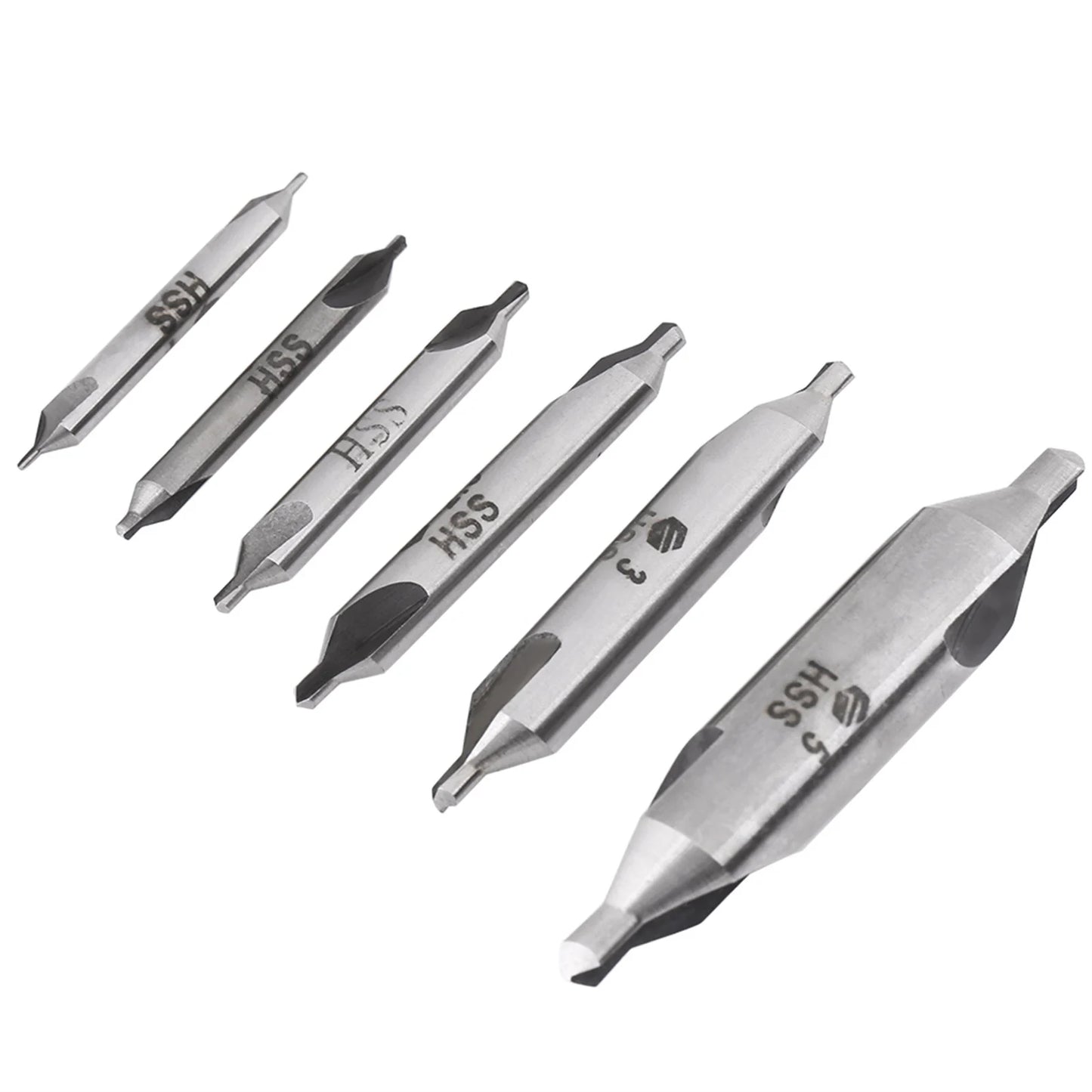 1 2 3 Mm 60 Degree HSS Center Drill Bits Centering Drills