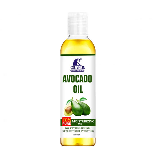ROUSHUN 118ml Avocado Body Oil – Nourishing Skin Moisturizer Avocado Body Oil Oasis Select