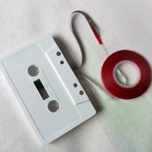 Red 1/8" Cassette Splicing & Leader Tape – PET, 33M Roll Cassette Splicing Tape Oasis Select Default Title
