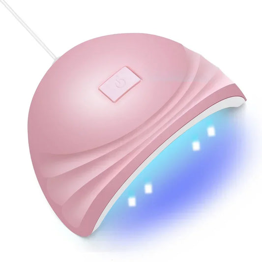54W UV LED Gel Nail Lamp – 18 LEDs USB Nail Polish Dryer UV Nail Curing Lamp Peaceful Pleasures Health and Wellness