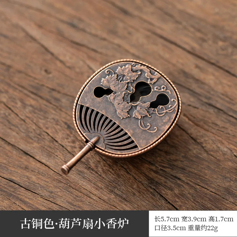 Mini Zen Inspired Small Incense Burner Auspicious Cloud Plate