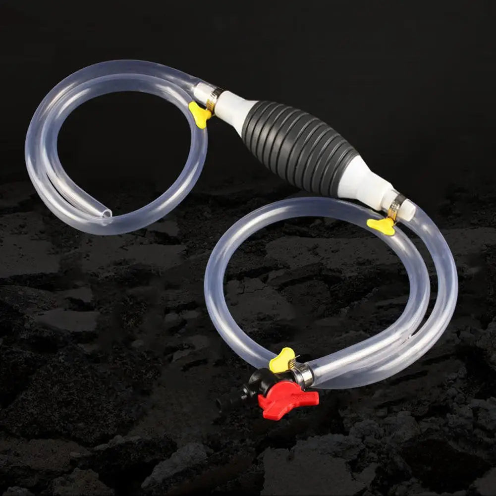 Handy Manual Gas Oil Pump for Fuel Transfer Peaceful Pleasures Health and Wellness