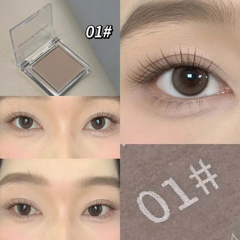 HERORANGE Matte Glitter Cream Eyeshadow | Waterproof, 8 Shades