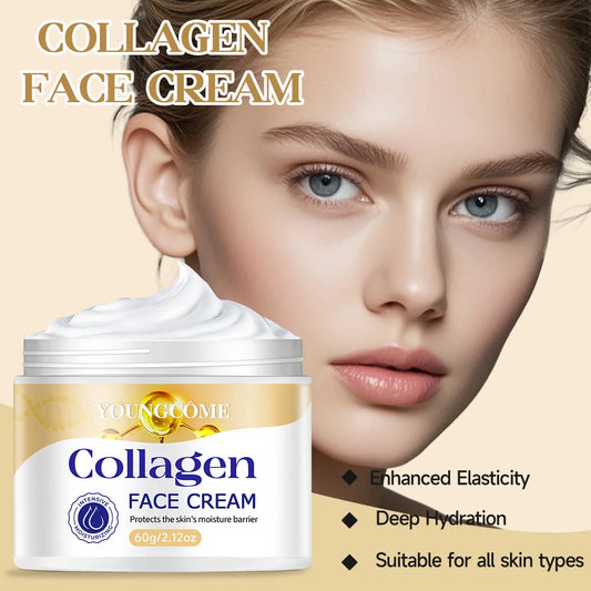 YOUNGCOME Collagen Firming Face Cream – Anti-Aging & Moisturizer Anti-Aging Face Cream Peaceful Pleasures Health and Wellness