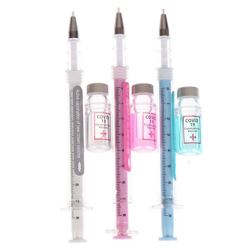 Syringe-Shaped Novelty Gel Pen 0.5mm | Fun Stationery
