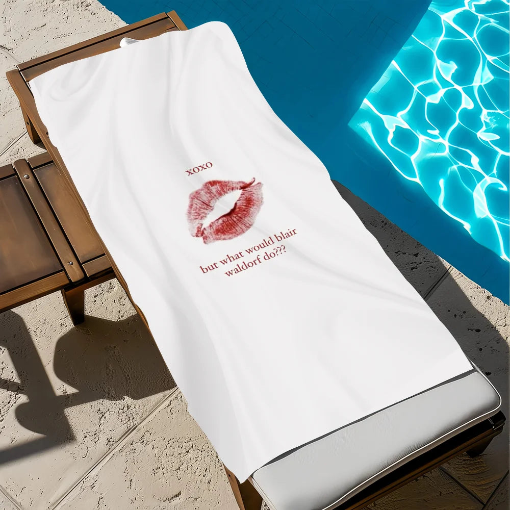 Quick Dry Beach Towel | Soft Lightweight Pool & Travel Towel Quick Dry Beach Towel Peaceful Pleasures Health and Wellness z5 STJ150x260CM