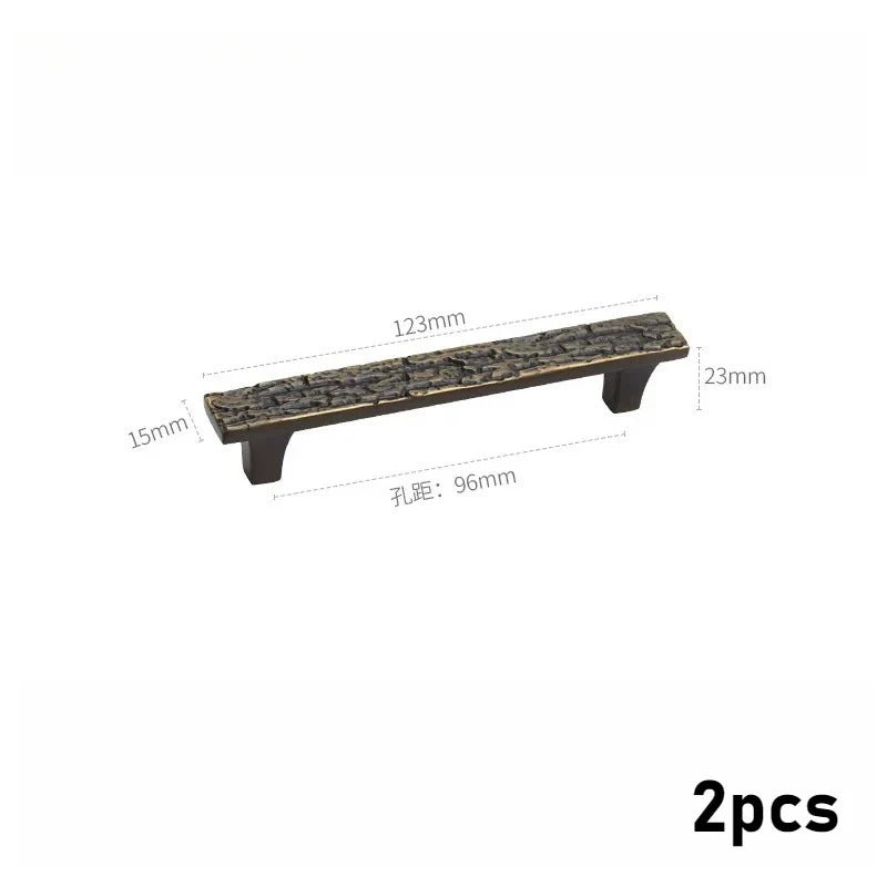 Brass Antique Gold Cabinet Handle | Retro Drawer Pull
