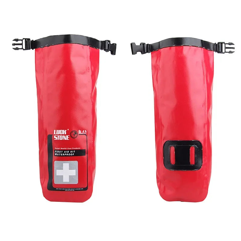 New 2L Portable Waterproof First Aid Bag Outdoor Camp Emergency Kits Case Only For Home Car Travel Fishing Hiking Sports Peaceful Pleasures Health and Wellness