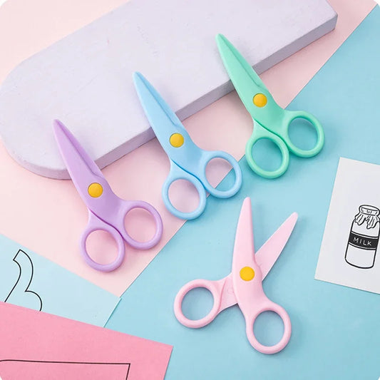 Kids Safety Scissors | Child-Safe Craft Scissors for School & Art Kids Safety Scissors Peaceful Pleasures Health and Wellness
