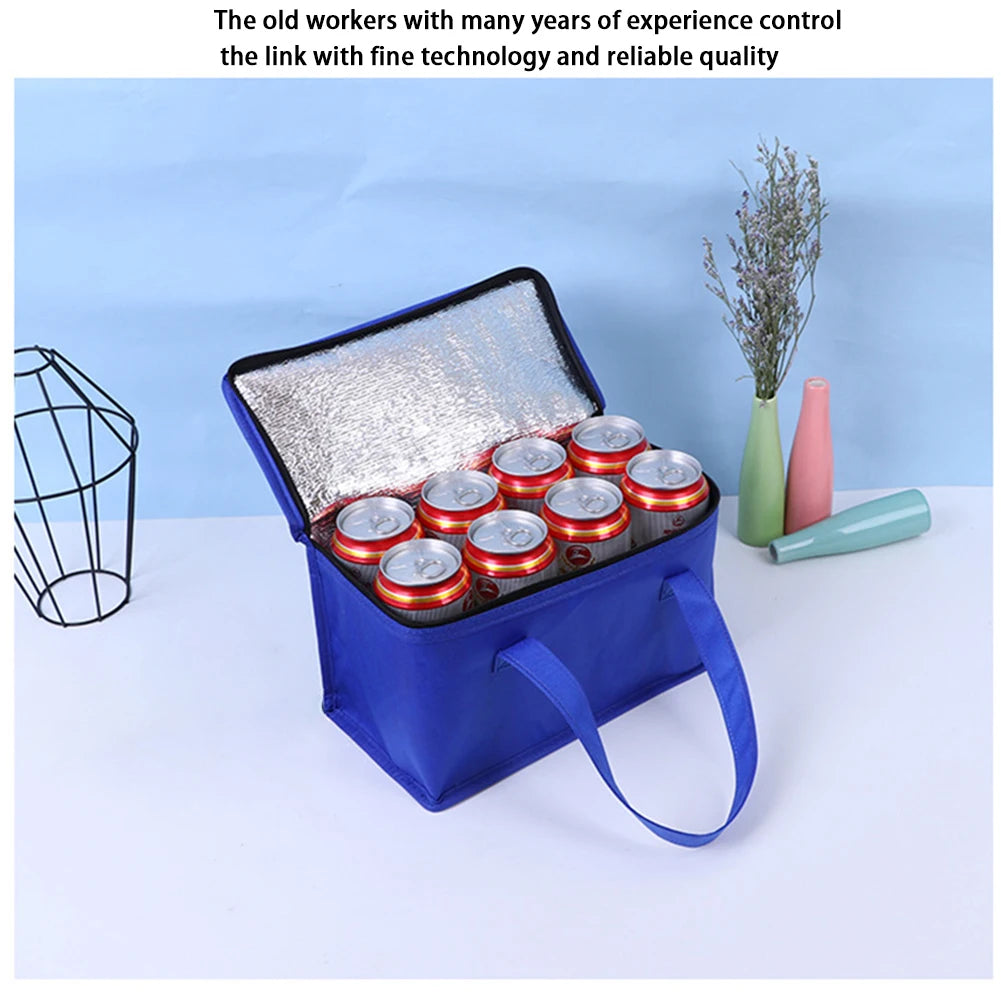 Insulated Picnic Bag – Thermal Food & Drink Carrier Peaceful Pleasures Health and Wellness