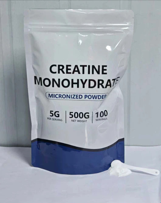 Micronized Creatine Monohydrate Powder 500g | Unflavored GMO-Free