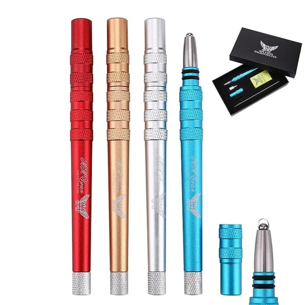 Hair Engraving Pen Hair Scissors Tattoo Style Beard Trimmer Mustache Shaving Back Head Hair Carving Salon Styling Tool Peaceful Pleasures Health and Wellness