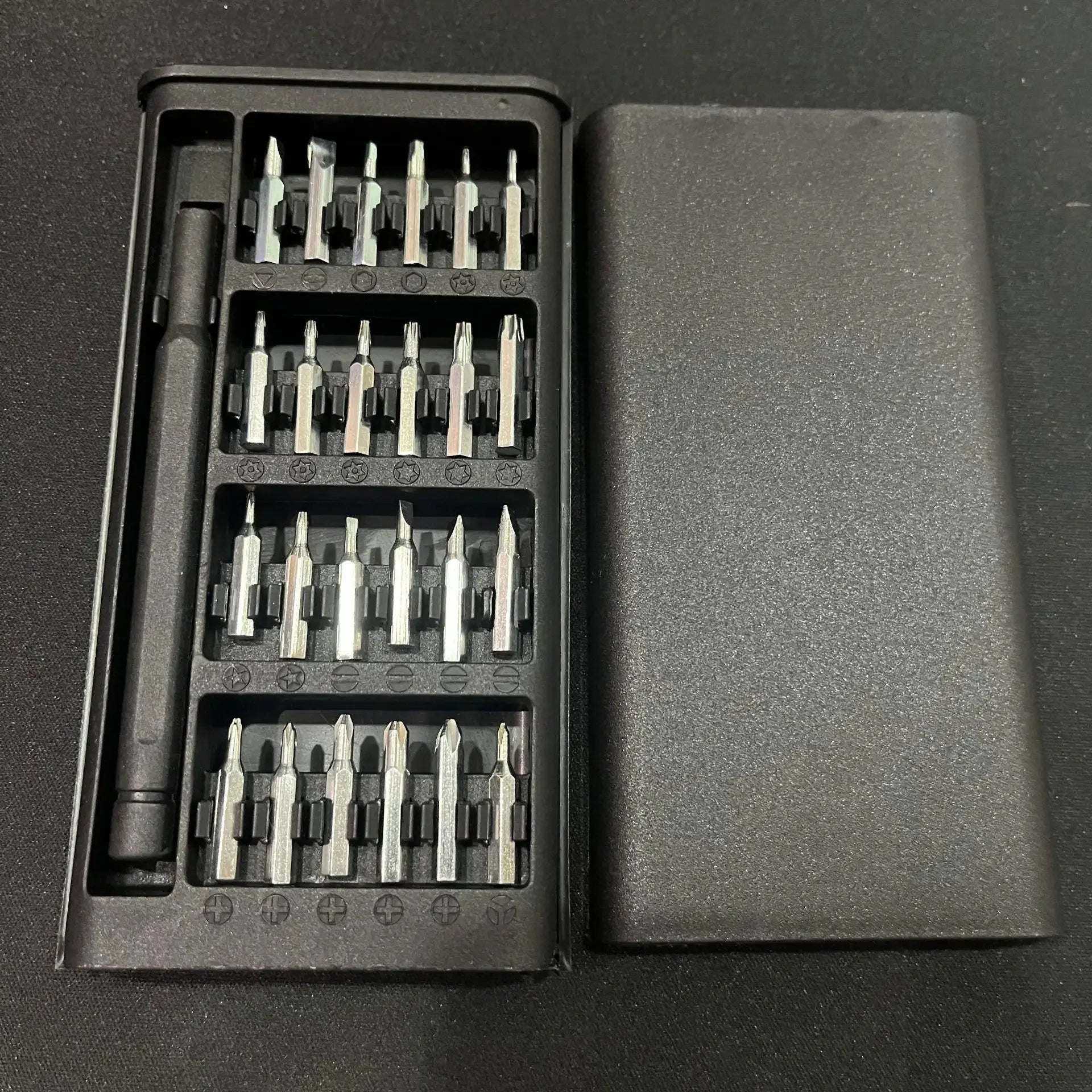 Screwdriver Set, 25 In 1 With 24 Piece Mini Pocket Screwdriver Set, Small Repair Set For Mobile Phone/PC/Came screw driver set Peaceful Pleasures Health and Wellness 1 set