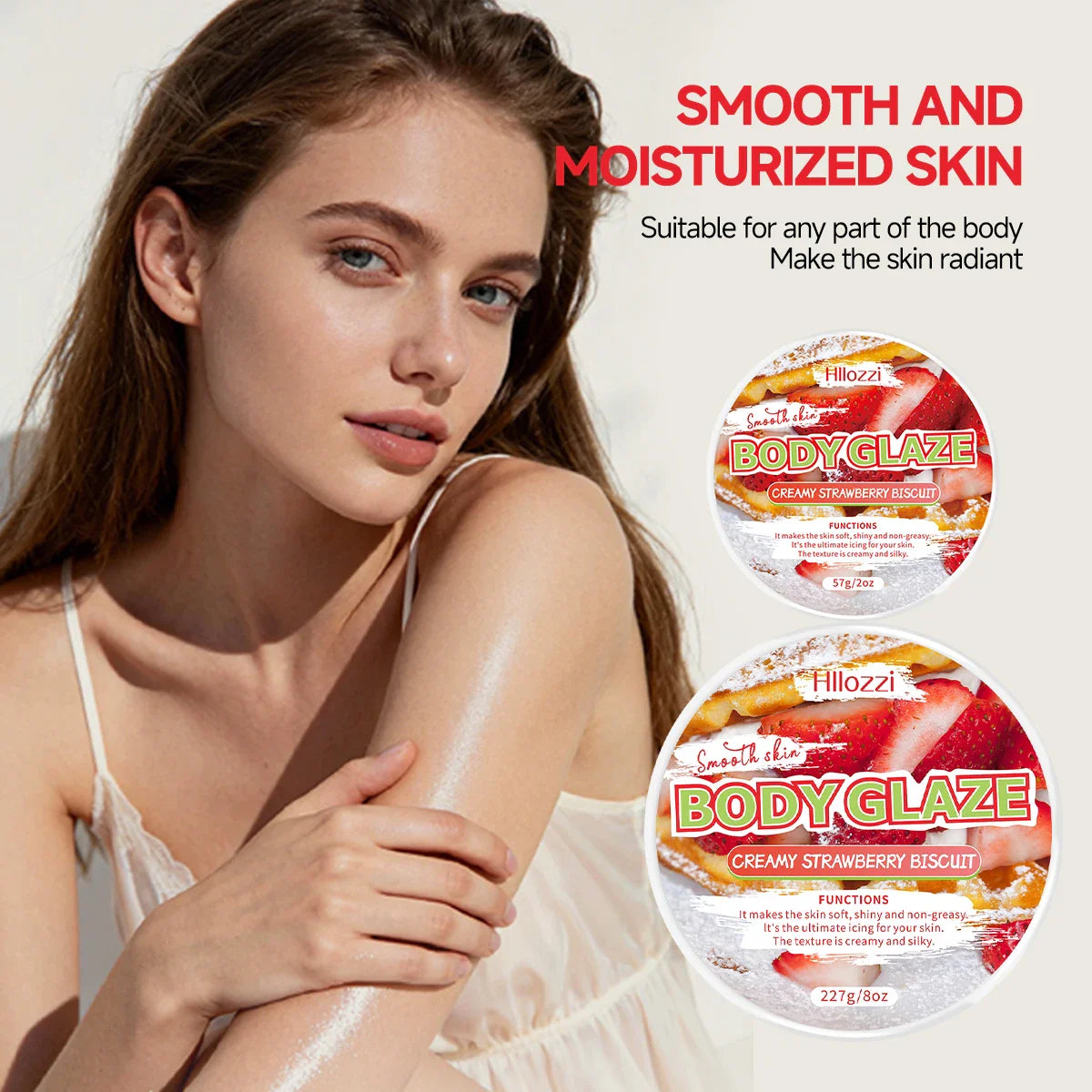 Body Glaze Moisturizing Cream – Brighten & Protect Skin 227g