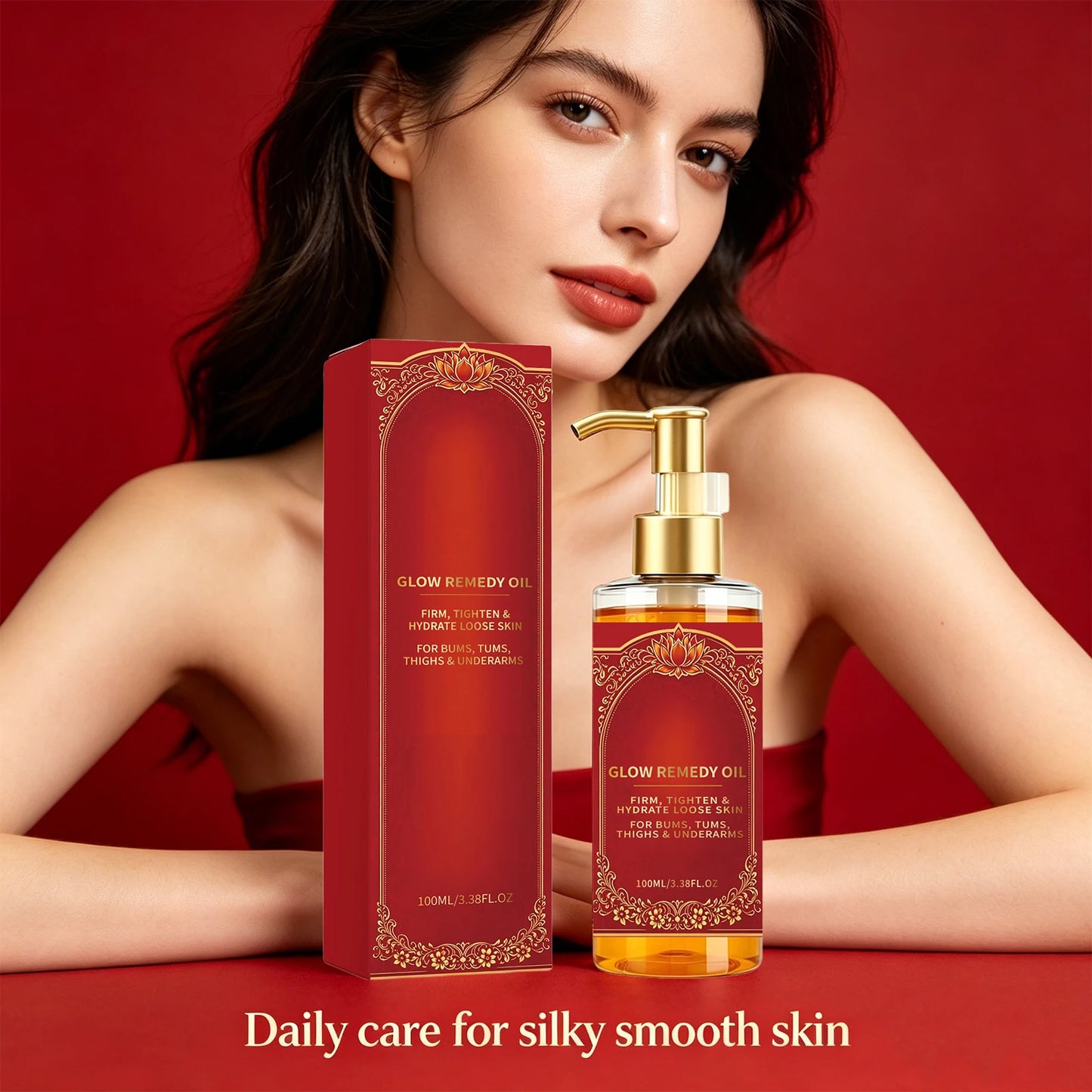 Firming Body Oil Skin Tightening Massage Oil for Belly Butt Thighs Underarms Improve Sagging Skin Hydration Shaping Body Oil Peaceful Pleasures Health and Wellness