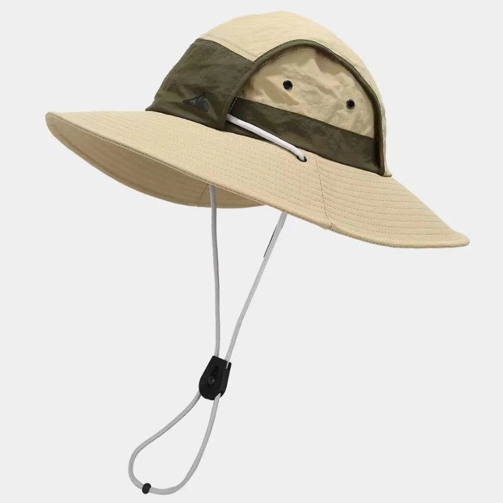 Unisex Large Brim Bucket Hat – Lightweight, Foldable Sun Hat