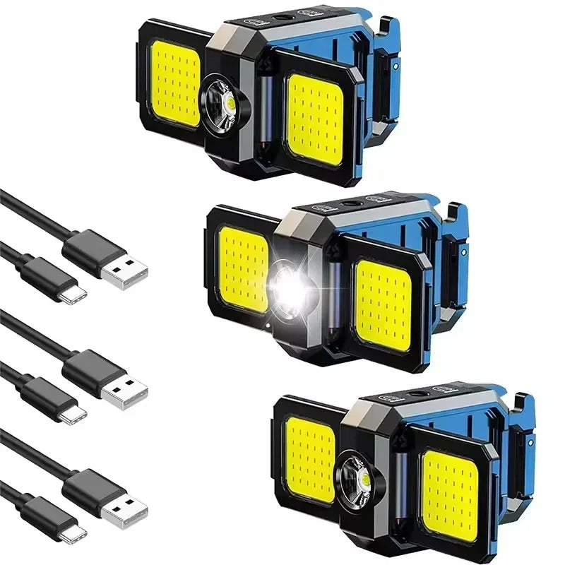 ESMARTER Mini COB Keychain Flashlight | USB-C, 1000LM, IPX4