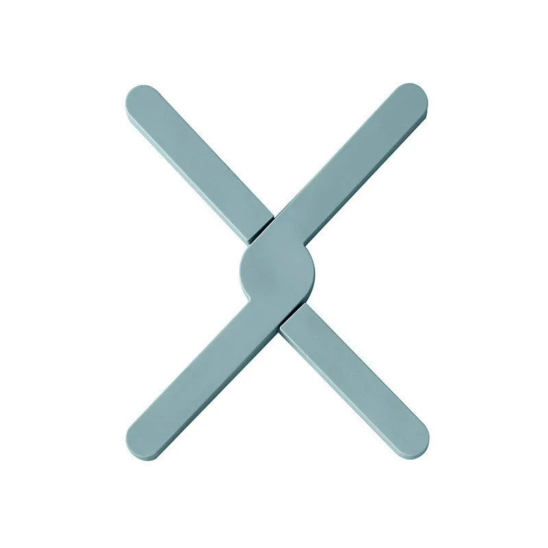 X-Shaped Folding Trivet Mat – Heat Resistant Non-Slip Pot Holder Kitchen Trivet Mat Peaceful Pleasures Health and Wellness