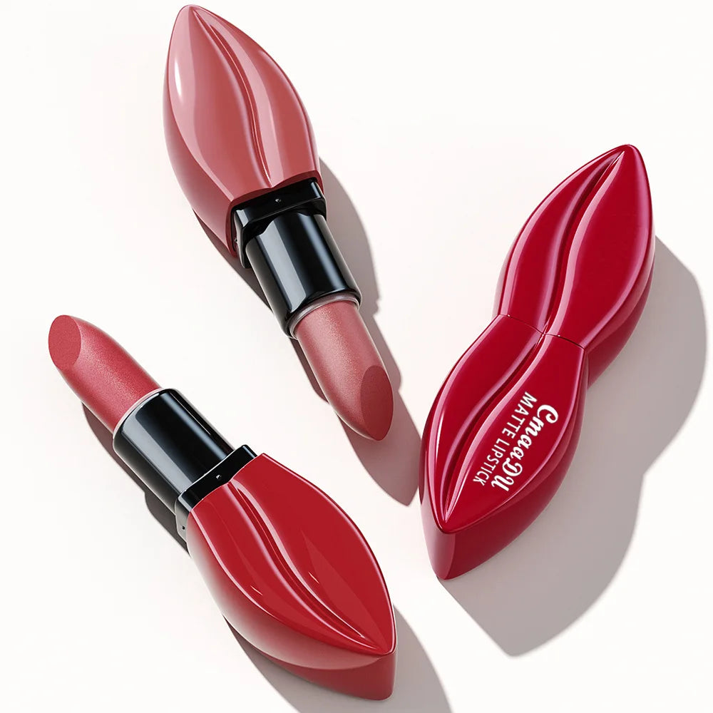 Cmaadu 10-Pc Matte Velvet Lipstick Set – Waterproof Long-Lasting