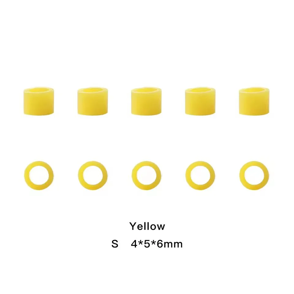 100pcs Autoclavable Dental Silicone Color Code Rings | Orthodontic