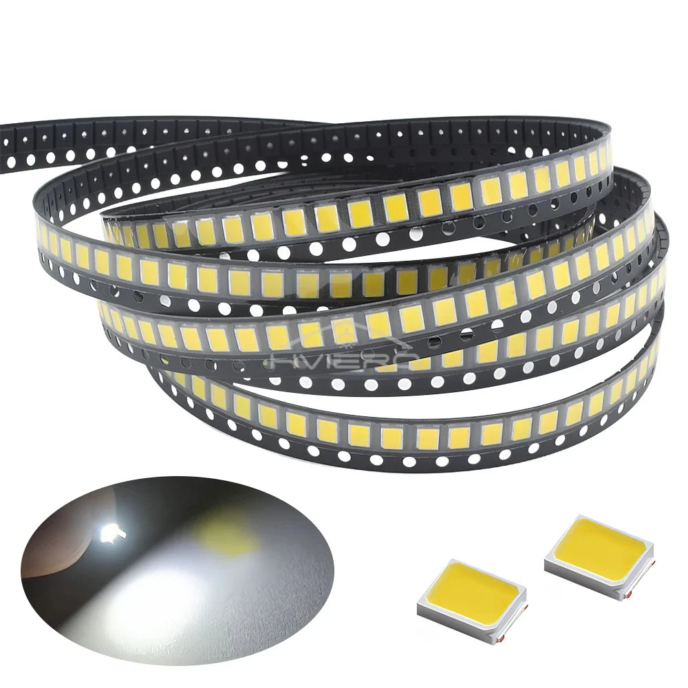 1000Pcs 2835 SMD LED Chips – Bright Warm White DIY Lighting