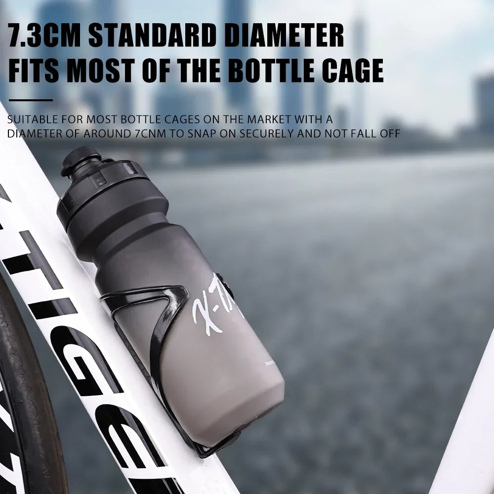 X-TIGER 650ml Cycling Water Bottle – BPA-Free Squeeze & Leak-Proof