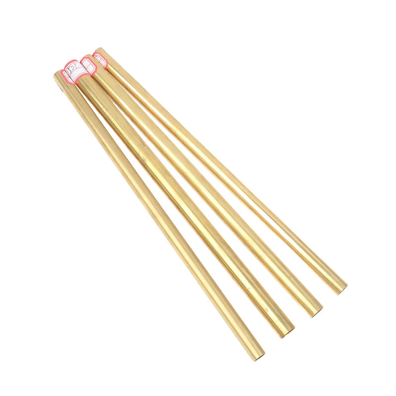 Brass Tube Dia 2/3/4/5/6/7/8/9/10/11/12/13/14/15mm Length 300mm 0.5mm Wall Brass Pipe Modelmaking Rod Cutting Tool Replacement Peaceful Pleasures Health and Wellness