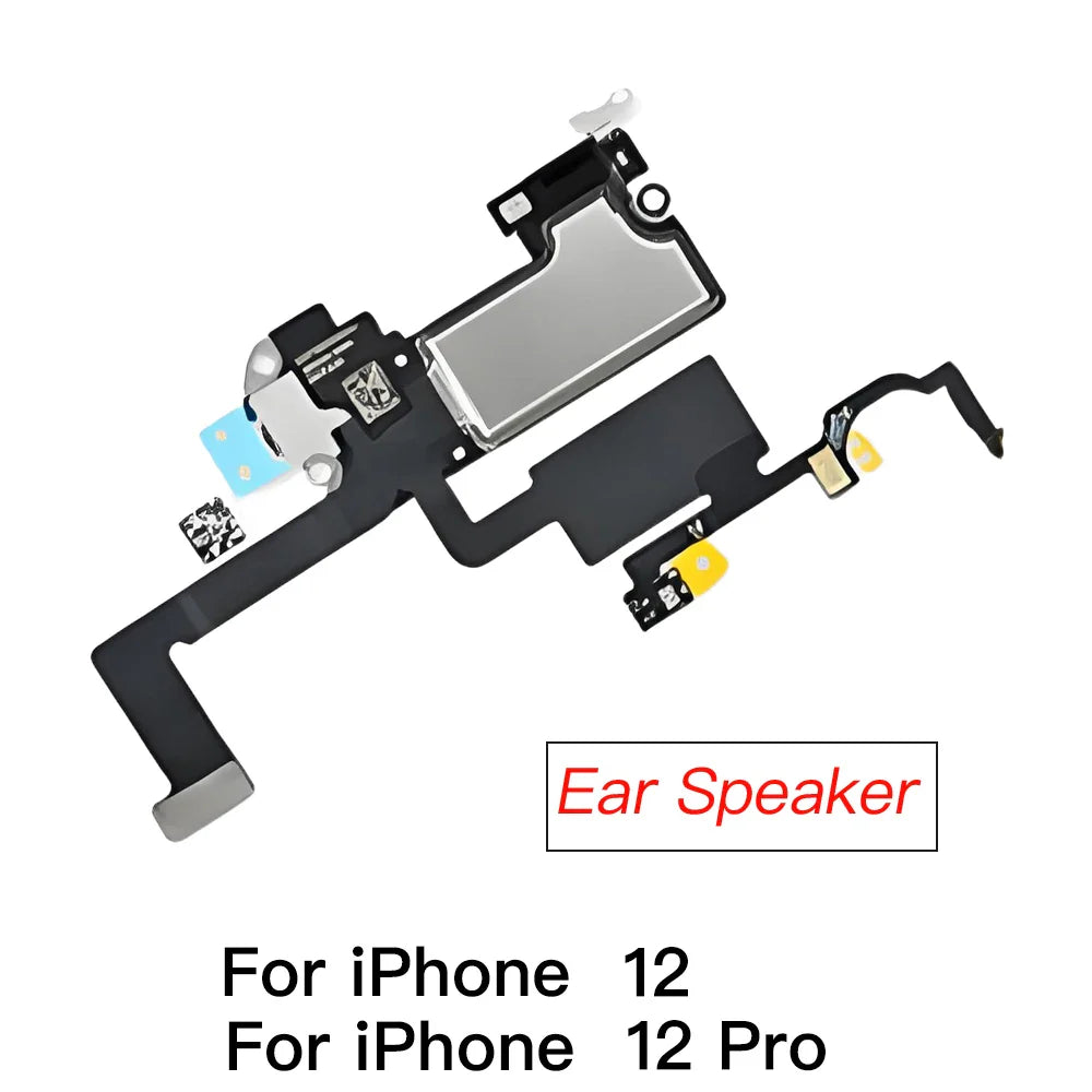 iPhone X–12 Pro Max Ear Speaker Flex Cable | Light Sensor & Mic