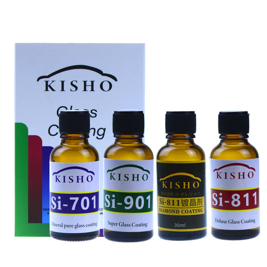 SI-901 811 KISHO Car Liquid Ceramic Coat Hydrophobic Glass Graphene Ceramic Coating Paint Care Anti-scratch Glasscoat Polish Peaceful Pleasures Health and Wellness