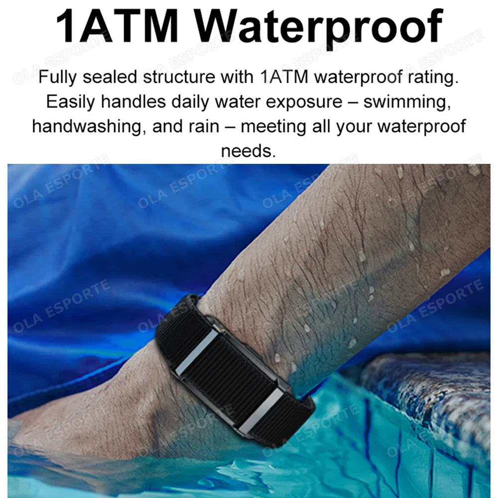 Ola Esporte No-Screen Fitness Tracker Bracelet | IP68 Smart