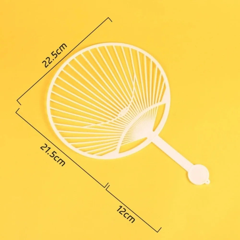 DIY Uchiwa Hand Fan Framework | White Plastic Craft Kit