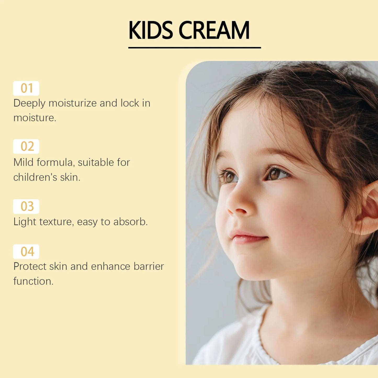 Organic Baby Face & Body Cream | Fragrance Free Moisturizer