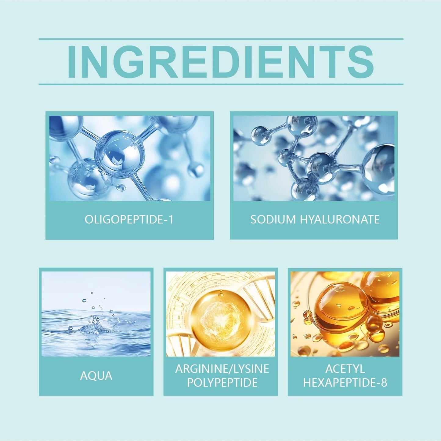 Cono Peptide Facial Serum – Hyaluronic Acid, Firming & Glow