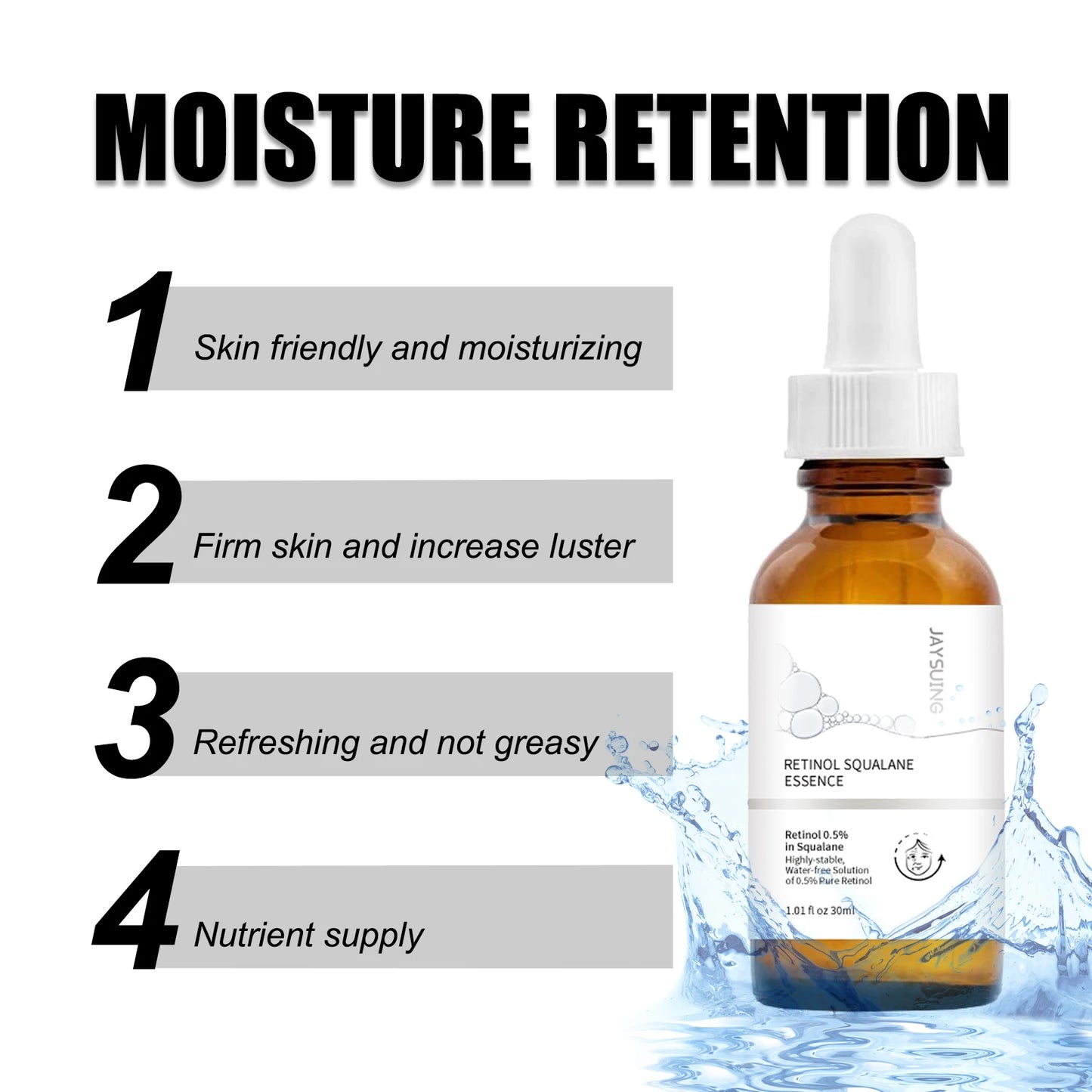 Retinol Face Serum 30ml | Anti-Aging, Firming & Brightening