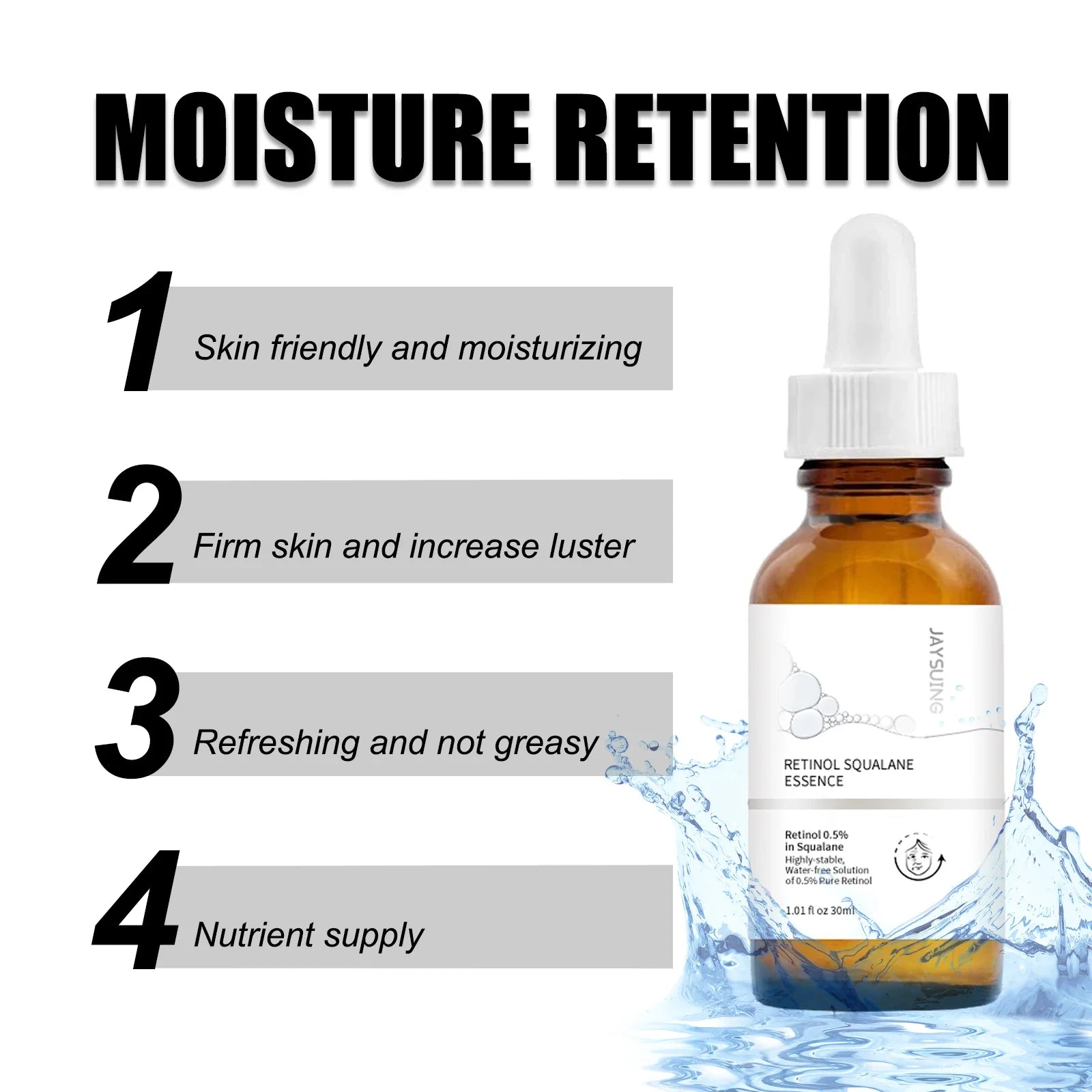 Retinol Face Serum 30ml – Anti-Aging, Firming & Brightening Retinol Face Serum Oasis Select