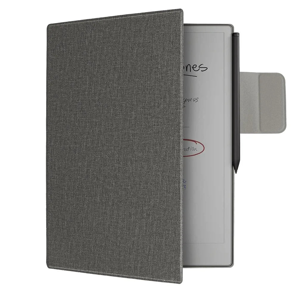 For ReMarkable Paper Pro 11.8-Inch 2024 Magnetic Protective Sleeve High Quality PU And Durable Protective Sleeve Peaceful Pleasures Health and Wellness GRAY