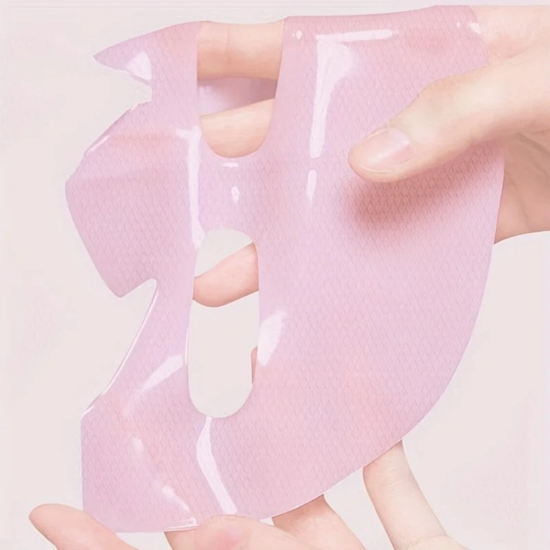 Pink Collagen Face Mask – Firming & Moisturizing 5-Pack