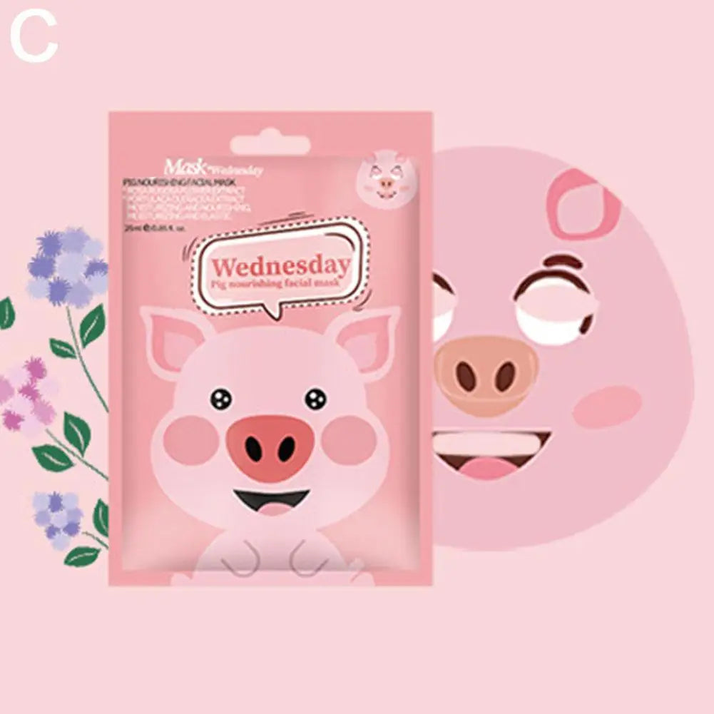 Animal Print Sheet Mask – Collagen & Hyaluronic Acid Hydration