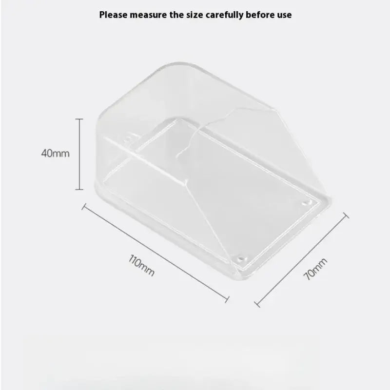IP55 Waterproof Doorbell Cover | Wireless Button Splash Guard Doorbell Cover Peaceful Pleasures Health and Wellness