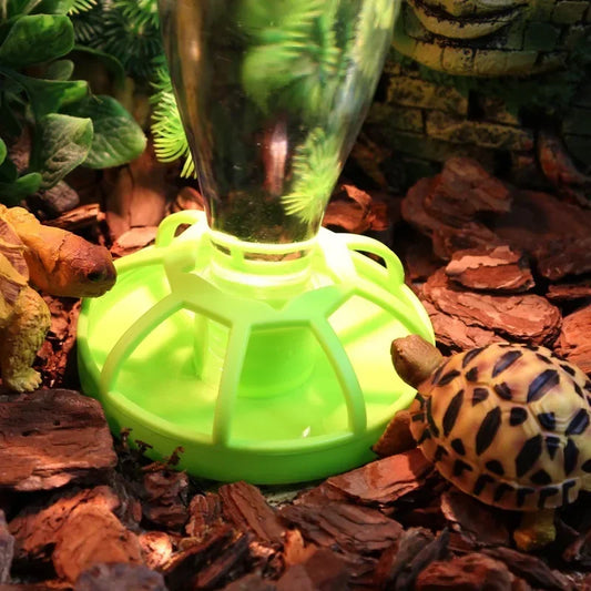 Lotus Reptile Water Dispenser & Feeder Bowl for Lizards Reptile Water Dispenser Peaceful Pleasures Health and Wellness
