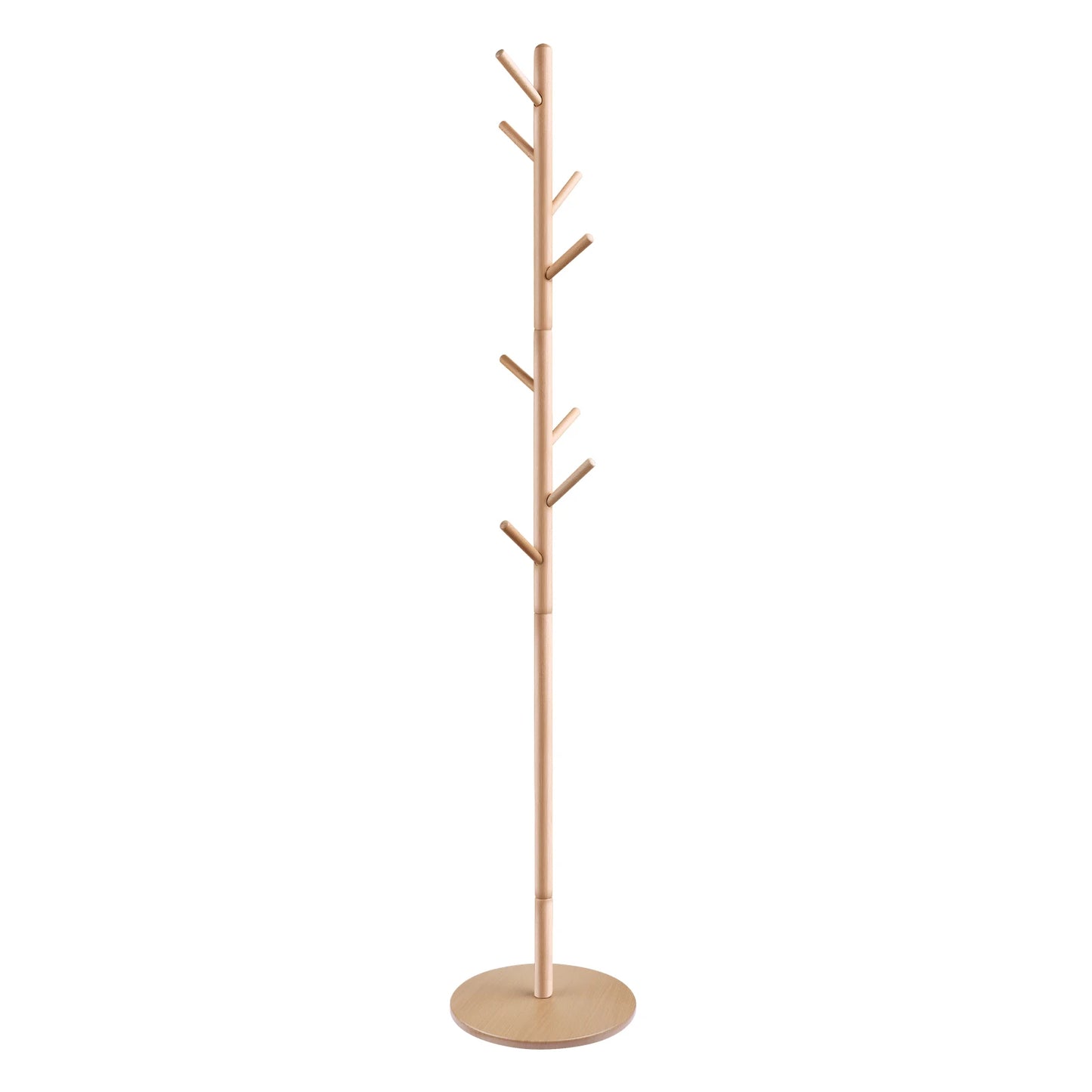 Clothes Hats Rack Floor To Floor Bedroom Coat Hook Bedroom Vertical Tree Branch Shape Holder Hat Scarf Handbag Storage Hanger Peaceful Pleasures Health and Wellness H172cm 1