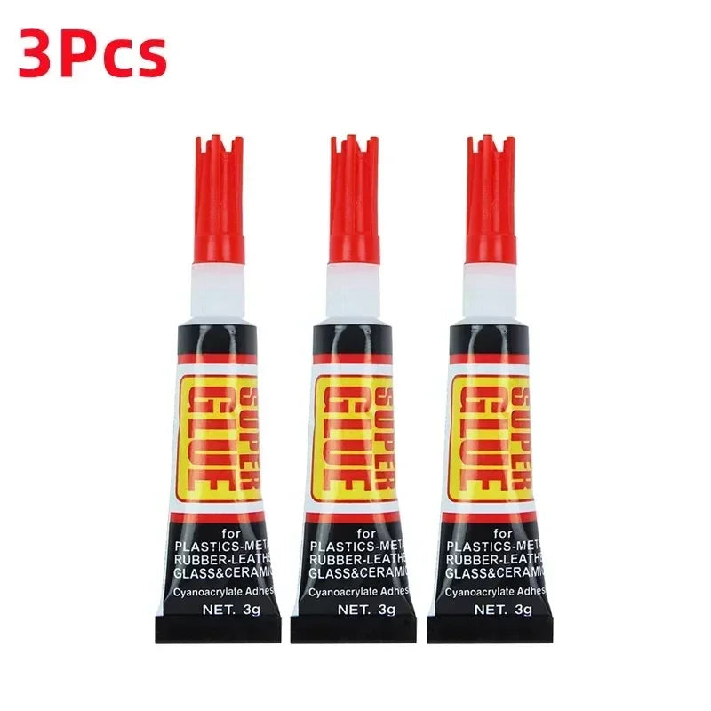 Super Epoxy Resin Glue Liquid Wood Thermal Paste Adhesive 502 Instant Transparent Stationery Shop Rubber 1/3/6/12 Items. Resins Peaceful Pleasures Health and Wellness 3pcs