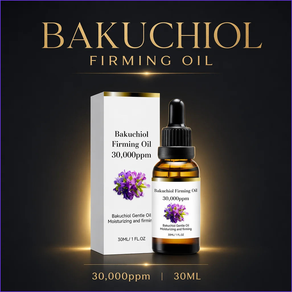 30ml Bakuchiol Pure Concentrated Plant Face Oil Firming Lifting Anti Aging Moisturizing Hydrating Smoothing Nourishing Oil Peaceful Pleasures Health and Wellness
