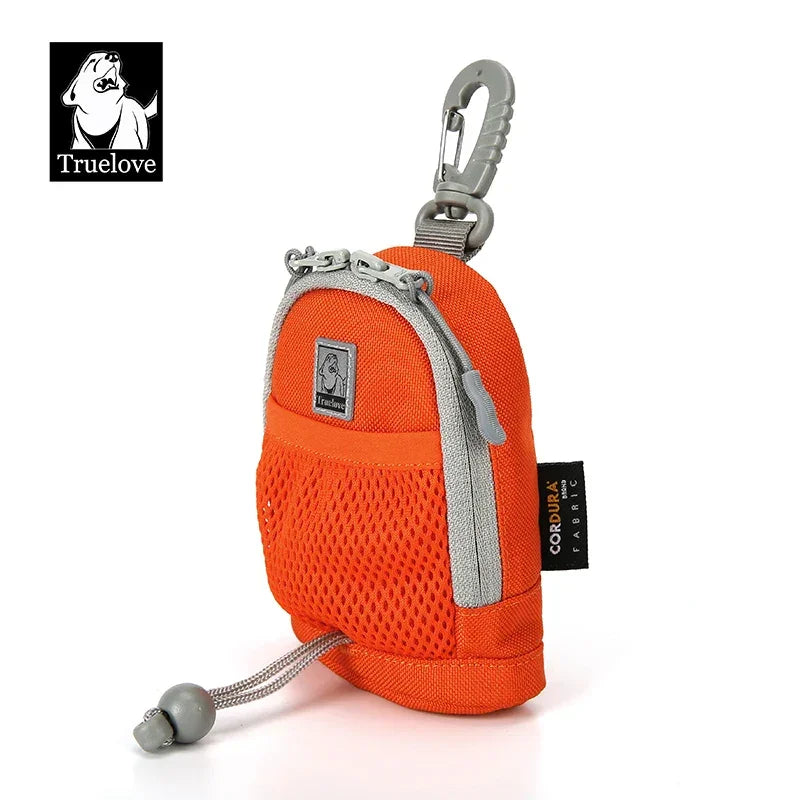 Truelove Pet Multi-functional Poop Bag Holder for Leash Pet Dog Treat Bag Training Pouch Side Bag Dispenser Waist Pouch TLB2011 Peaceful Pleasures Health and Wellness Orangeade free size China Mainland
