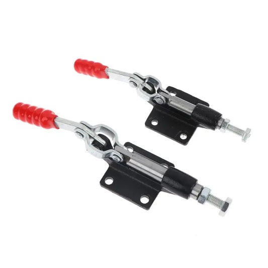 Versatile Heavy Duty Push Pull Toggle Clamp with Non Slip Handle for Woodworking Reliable Positioning in Workshops Peaceful Pleasures Health and Wellness
