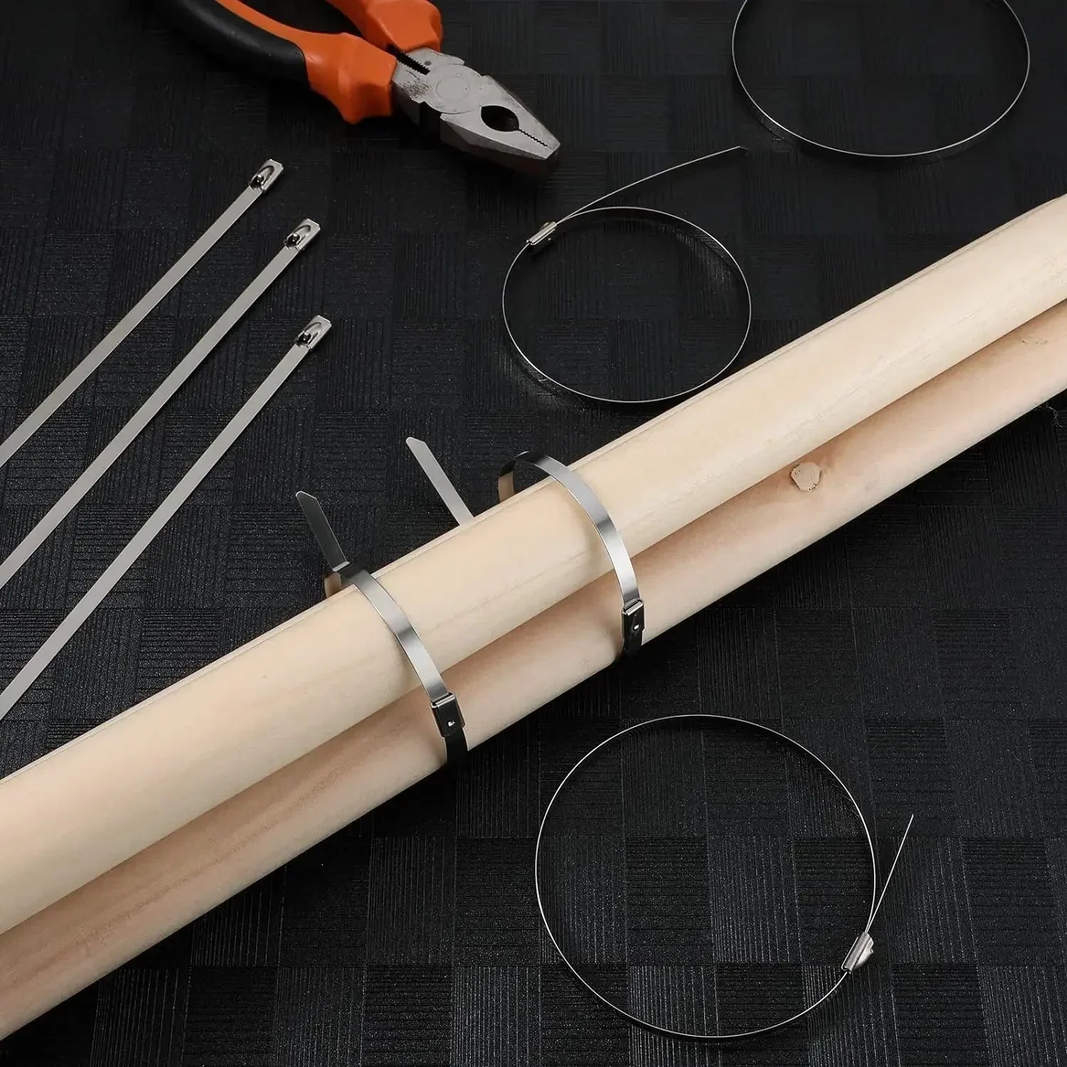 Stainless Steel Cable Ties – Self-Locking Heavy Duty Peaceful Pleasures Health and Wellness