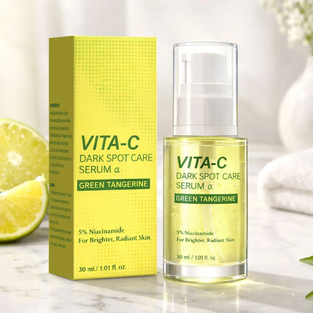 Green Tangerine Vitamin C Serum with Niacinamide, Helps Improve the Dull Skin for Radiant Skin,Korean Skincare, 30ml Peaceful Pleasures Health and Wellness