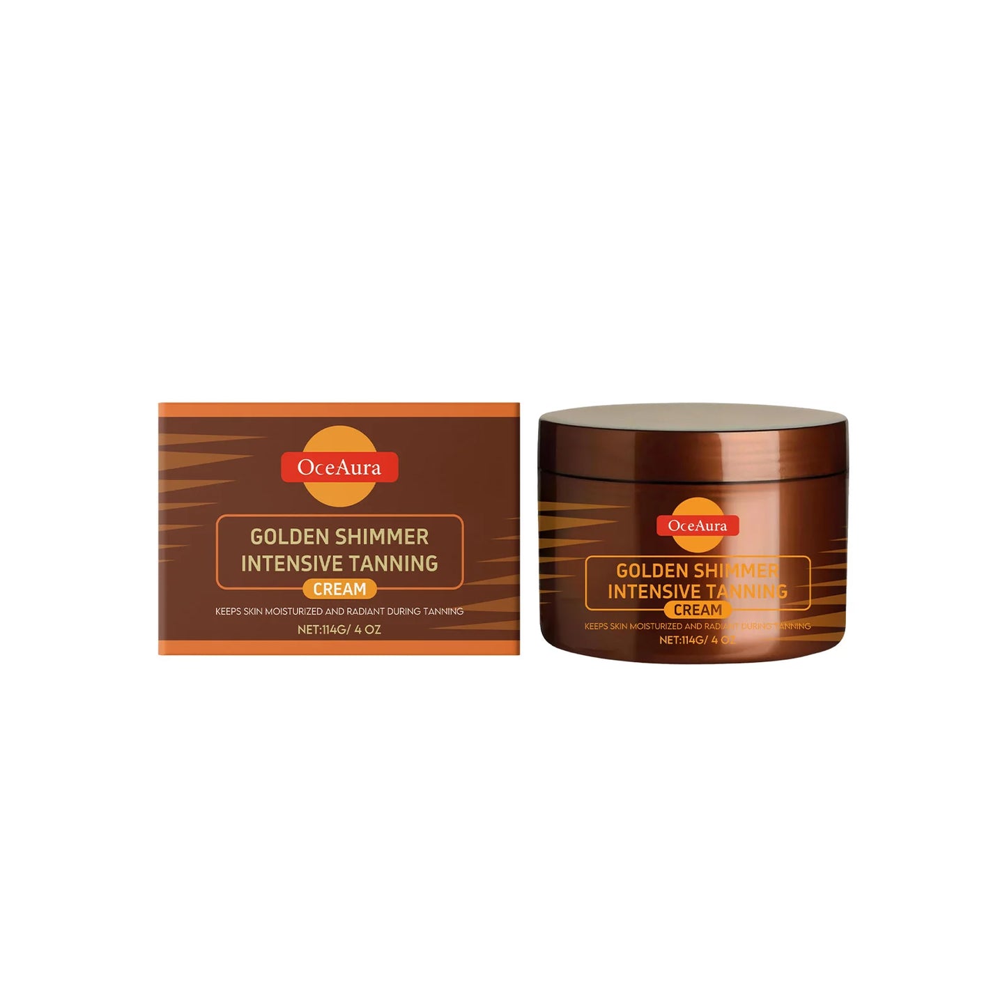 Tanning Accelerator Gel – Self-Tanner & Bronzer Cream 114g Peaceful Pleasures Health and Wellness 114g Boxed