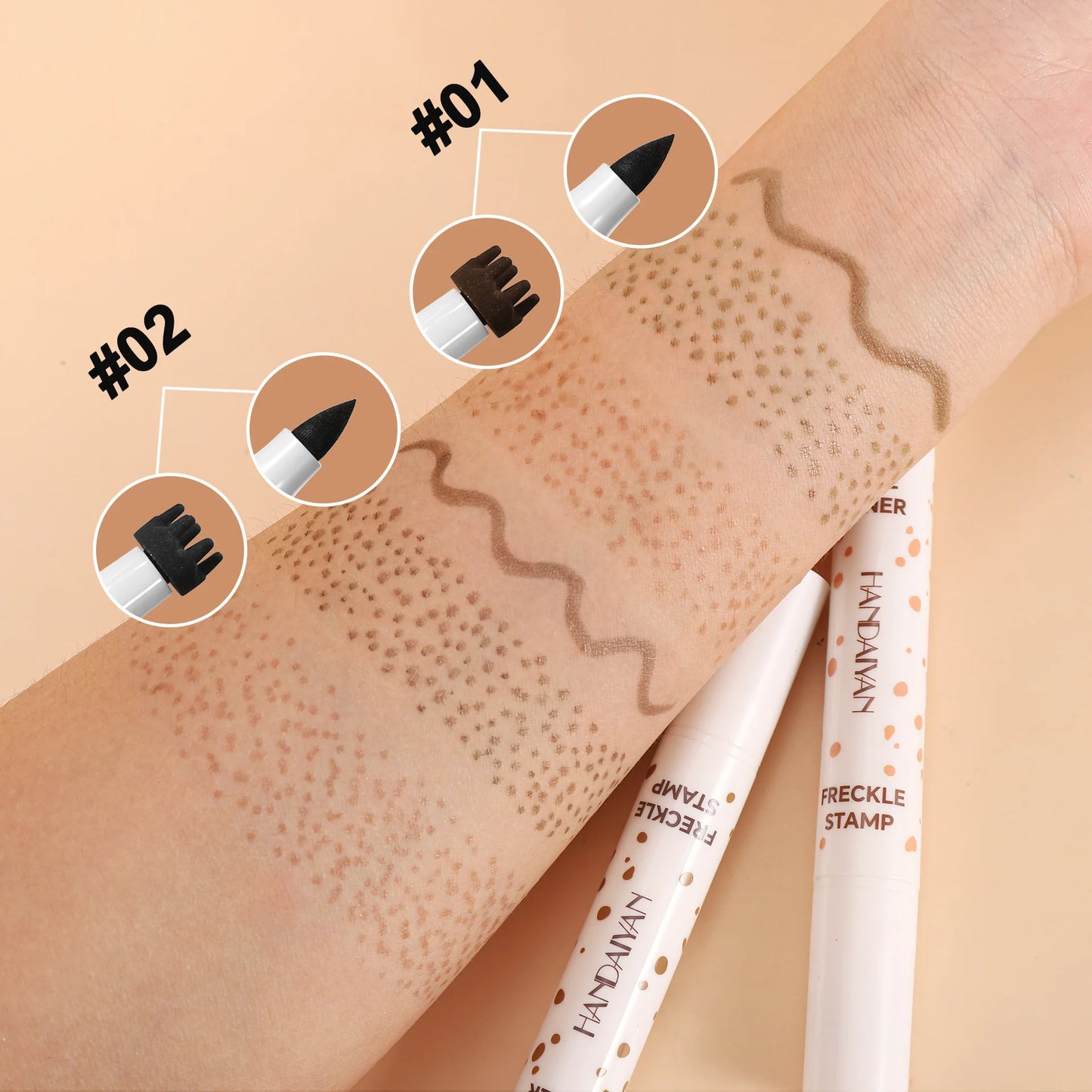 Waterproof Freckle Pen – Natural Lifelike Faux Freckles Makeup